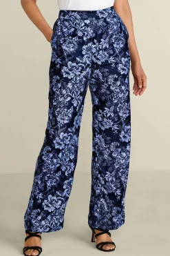 Aria Velvet Wide Leg Pants
