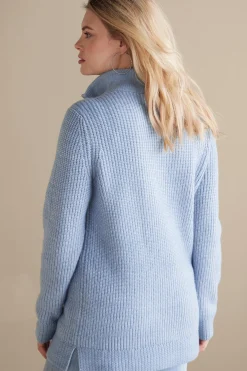 Hallie Half Zip Sweater