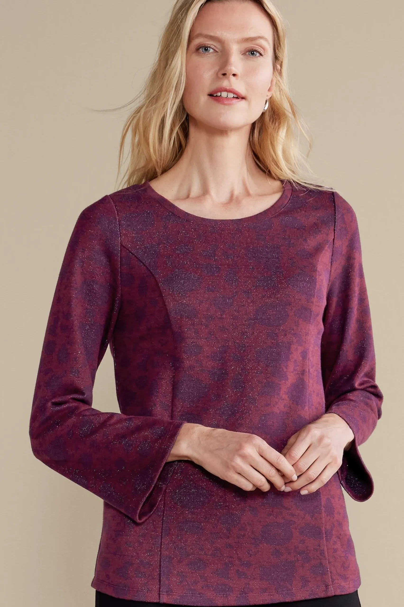 Jeri Jacquard Top