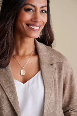 Malika Faux Suede Jacket