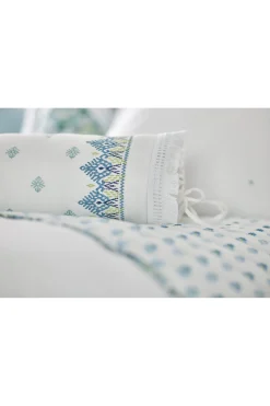 Melanie Embroidered Bolster