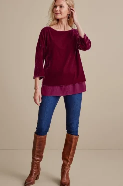 Millie Velvet Tunic