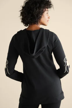 Miraflores Embroidered French Terry Hoodie