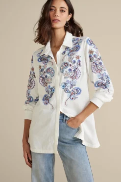 Nadia Linen Blend Shirt