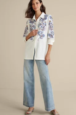 Nadia Linen Blend Shirt