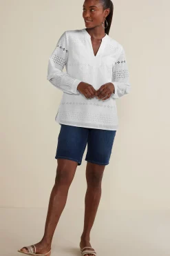 Petites Lenore Eyelet Top