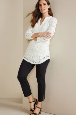 Priya Knit Lace Tunic