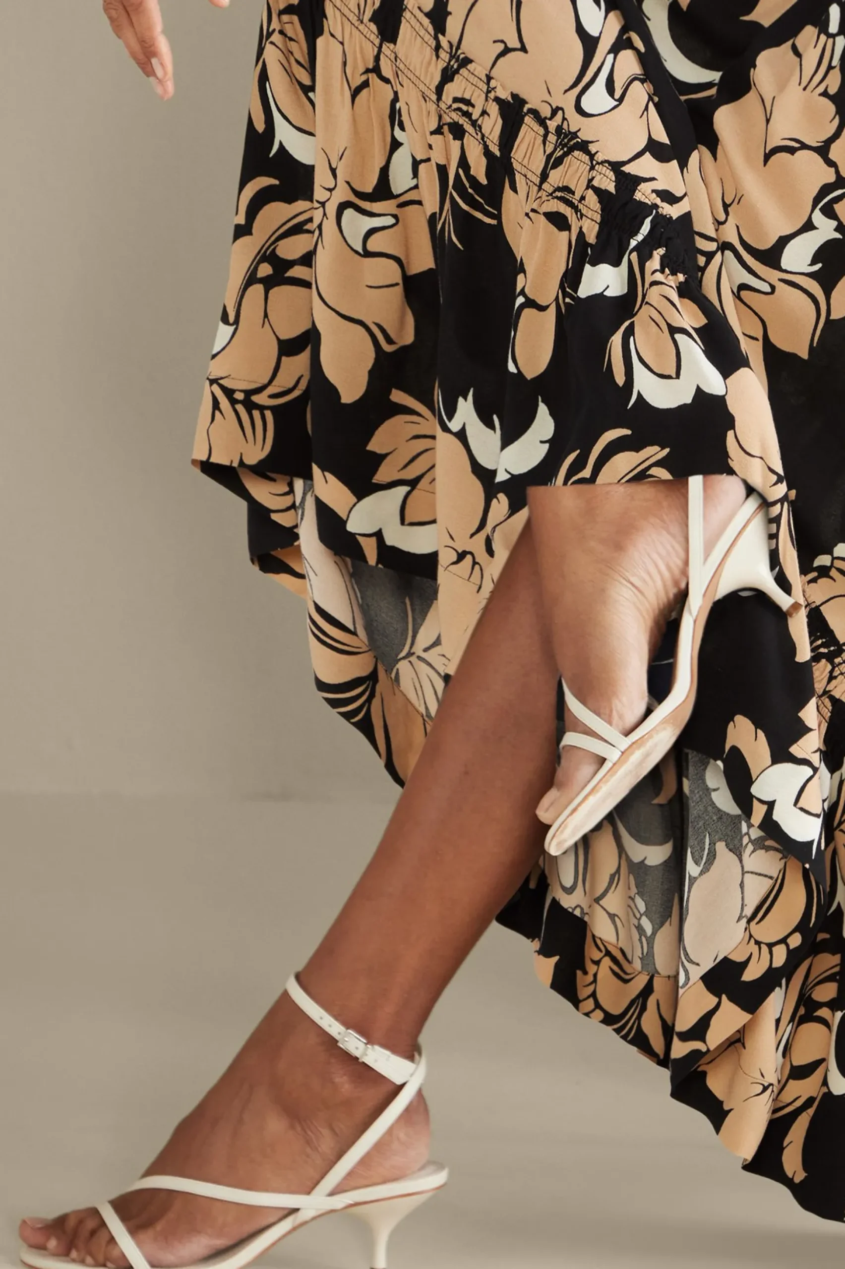 Schutz Helene Kitten Heel Sandal