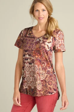 Soft Essential™ SUPIMA® Isabel Short Sleeve Tunic