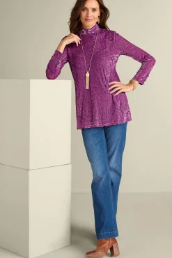Walden Velvet Turtleneck